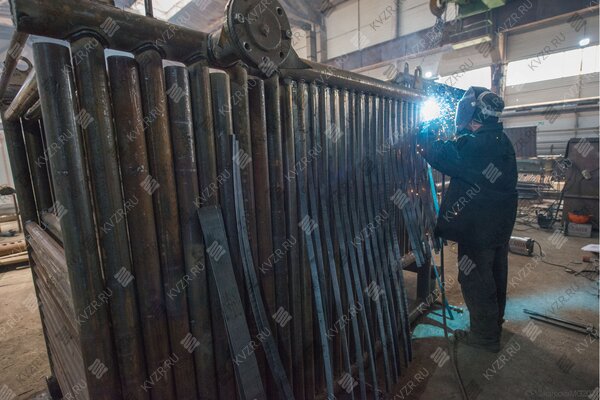 Изготовление промышленного котла КВм 0.8 МВт