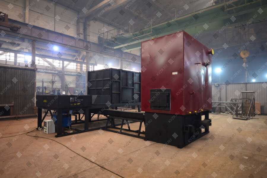 Механический бункер ворошитель для опилок, щепы и древесных отходов